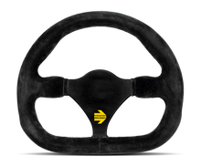 Load image into Gallery viewer, Momo MOD27/C Steering Wheel 270 mm -  Black Suede/Black Spokes