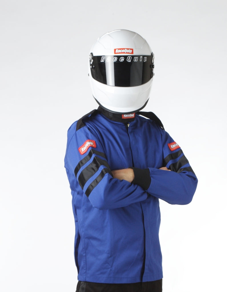 RaceQuip Blue SFI-1 1-L Jacket - Large