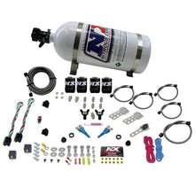 Load image into Gallery viewer, Nitrous Express Sport Compact EFI Dual Stage Nitrous Kit (35-75 x 2) x 2 w/10lb Bottle