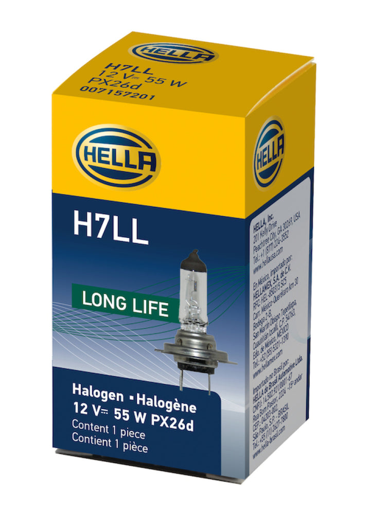 Hella Bulb H7 12V 55W PX26d T4.6 LONGLIFE