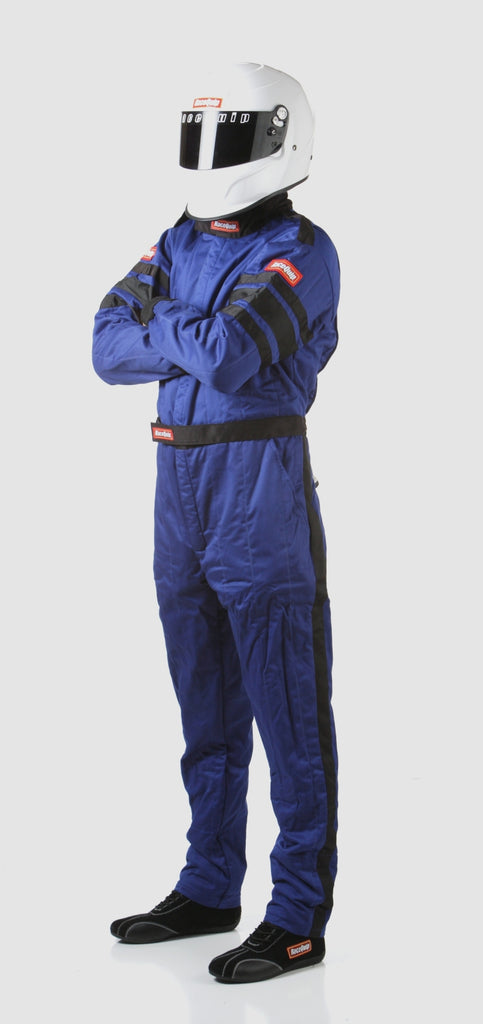 RaceQuip Blue SFI-5 Suit - Medium Tall