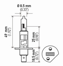 Load image into Gallery viewer, Hella H1 12V 55W Hella High Performance Xenon Bulb (Pair)