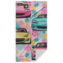 Load image into Gallery viewer, Miata Beach Towel 2020 -  Pineapple Floral