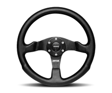 Load image into Gallery viewer, Momo Jet Steering Wheel 320 mm -  Black AirLeather/Black Spokes