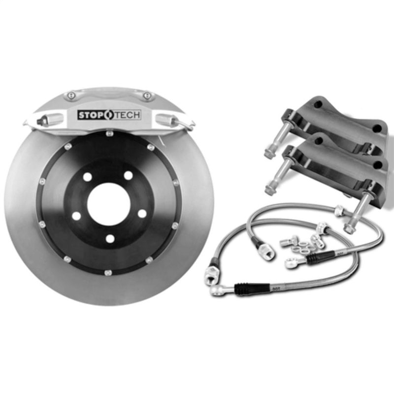 StopTech Mazda Miata NA w/ NB Rear Brakes Front BBK Trophy STR-42 Calipers Slotted 280x20.6mm Rotors