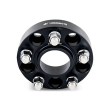Load image into Gallery viewer, Mishimoto Wheel Spacers - 5x114.3 - 67.1 - 25 - M12 - Black