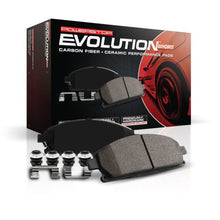 Load image into Gallery viewer, Power Stop 17-18 Fiat 124 Spider Front Z23 Evolution Sport Brake Pads w/Hardware