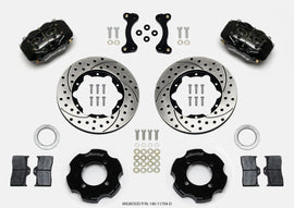 Wilwood Forged Dynalite Front Hat Kit 11.00in Drilled 95-05 Miata