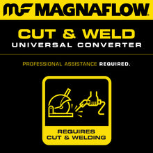 Load image into Gallery viewer, Magnaflow Converter Universal CARB Compliant 2.25in Inlet 2.25in Outlet 16in Length