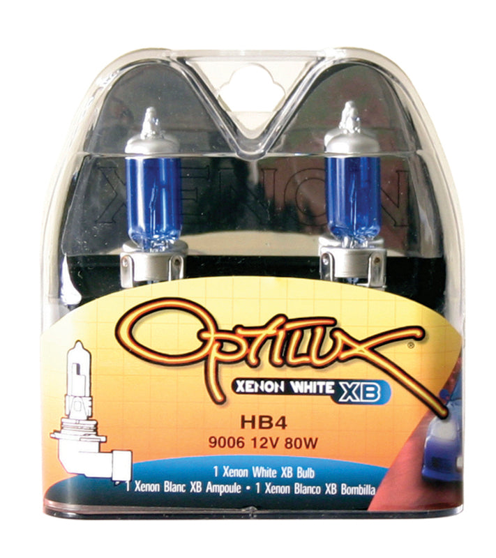 Hella Optilux XB White Halogen Bulbs HB4 12V 80W (2 pack)