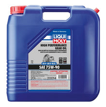 Load image into Gallery viewer, LIQUI MOLY 20L High Performance Gear Oil (GL4+) SAE 75W90