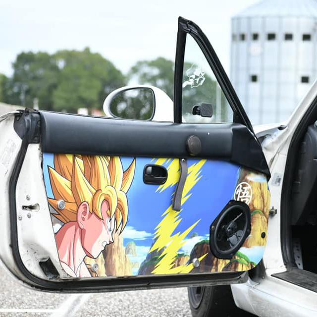 Dragon Ball Z NB Miata doorcards