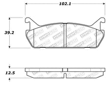 Load image into Gallery viewer, StopTech 91-96 Ford Escort / Mercury Tracer Street Select Rear Brake Pads
