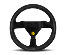 Load image into Gallery viewer, Momo MOD12 Steering Wheel 250 mm -  Black Suede/Black Spokes