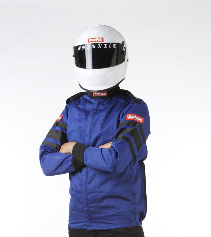 RaceQuip Blue SFI-5 Jacket - Large