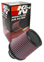 Load image into Gallery viewer, K&amp;N Filter Universal Rubber Filter 2 3/4 inch Flange 6 inch Base 5 inch Top 6 1/2 inch Height