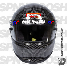 Load image into Gallery viewer, Gran Turismo helmet visor decal