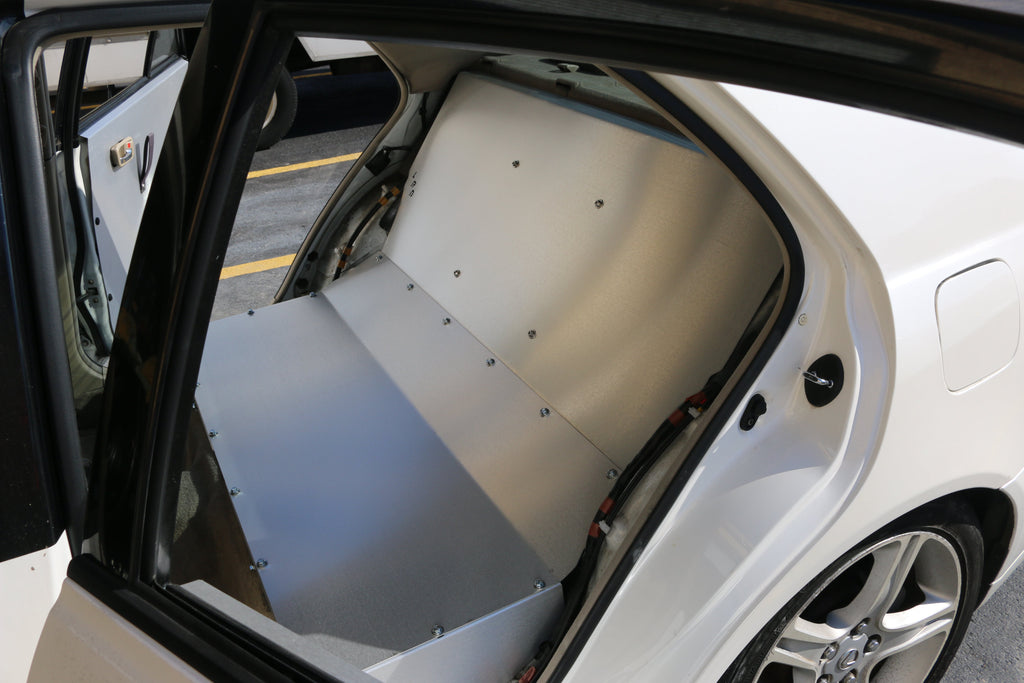 Lexus IS300 (01-05) Aluminum Rear Seat Delete