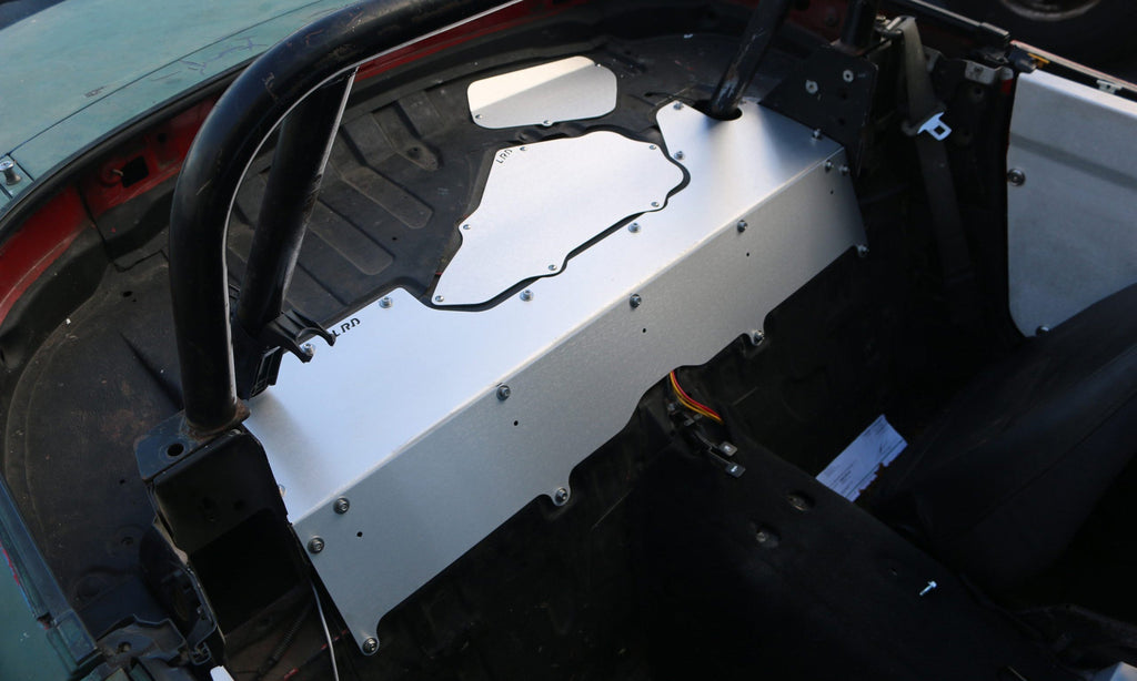 Mazda Miata rear bulkhead panels by LRB Speed