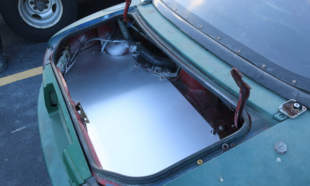 Mazda Miata aluminum trunk panel
