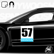 Load image into Gallery viewer, Honda S2000 Magnetic Racing Number Cards